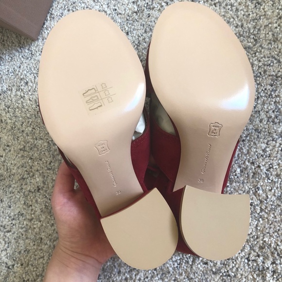 Gianvito Rossi Janis Ankle Strap Sandal Heels - Picture 4 of 4